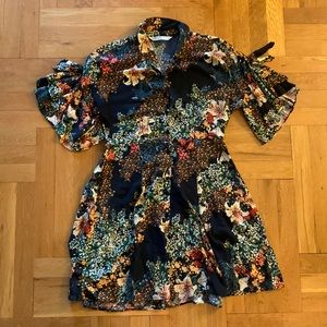 flower print spring dress